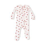 Angel Dear Tiny Apples 2-Way Zipper Footie