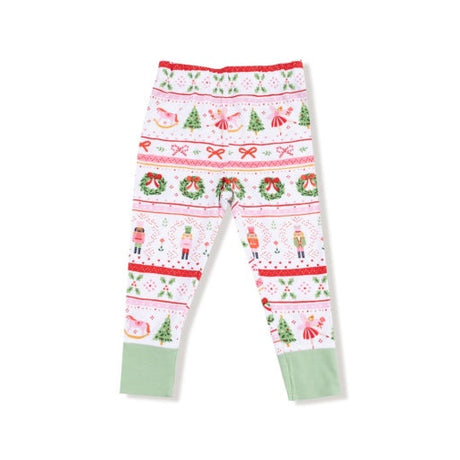 Sugar Plum Fairy Nutcracker Fair Isle Pink L/S Loungewear Set by Angel Dear