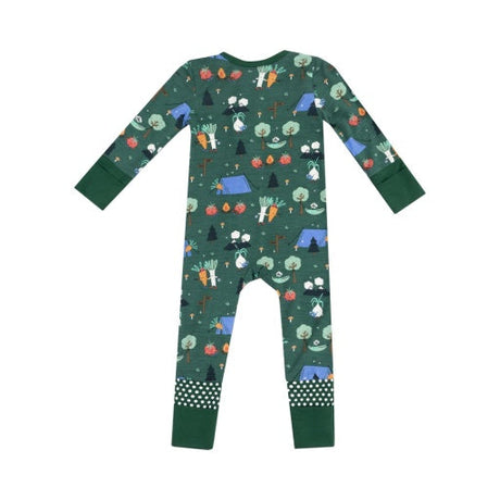 Angel Dear Camping Veggies 2-Way Zipper Romper