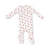 Angel Dear Tiny Apples 2-Way Zipper Footie