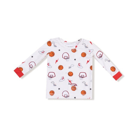 Angel Dear Basketball Uni- Long Sleeve Loungewear Set