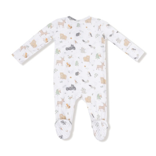 Angel Dear Woodland Babies 2-Way Zipper Footie