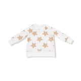 Angel Dear French Terry Stars Raglan Sweatshirt + Jogger Set