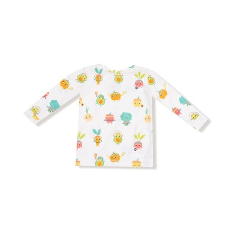 Angel Dear Crunch Munch Veggie Sports Long Sleeve Loungewear Set
