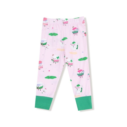 Angel Dear Golf Pros Girl Long Sleeve Loungewear Set