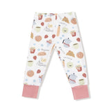 Angel Dear Bonjour Breakfast Long Sleeve Loungewear Set