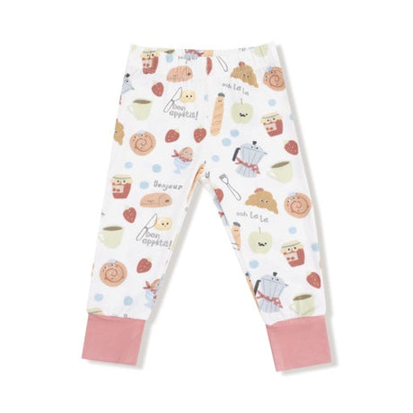 Bonjour Breakfast Long Sleeve Loungewear Set by Angel Dear