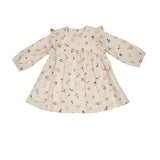 Shoulder Ruffle Dress - Floating Floral by Angel Dear