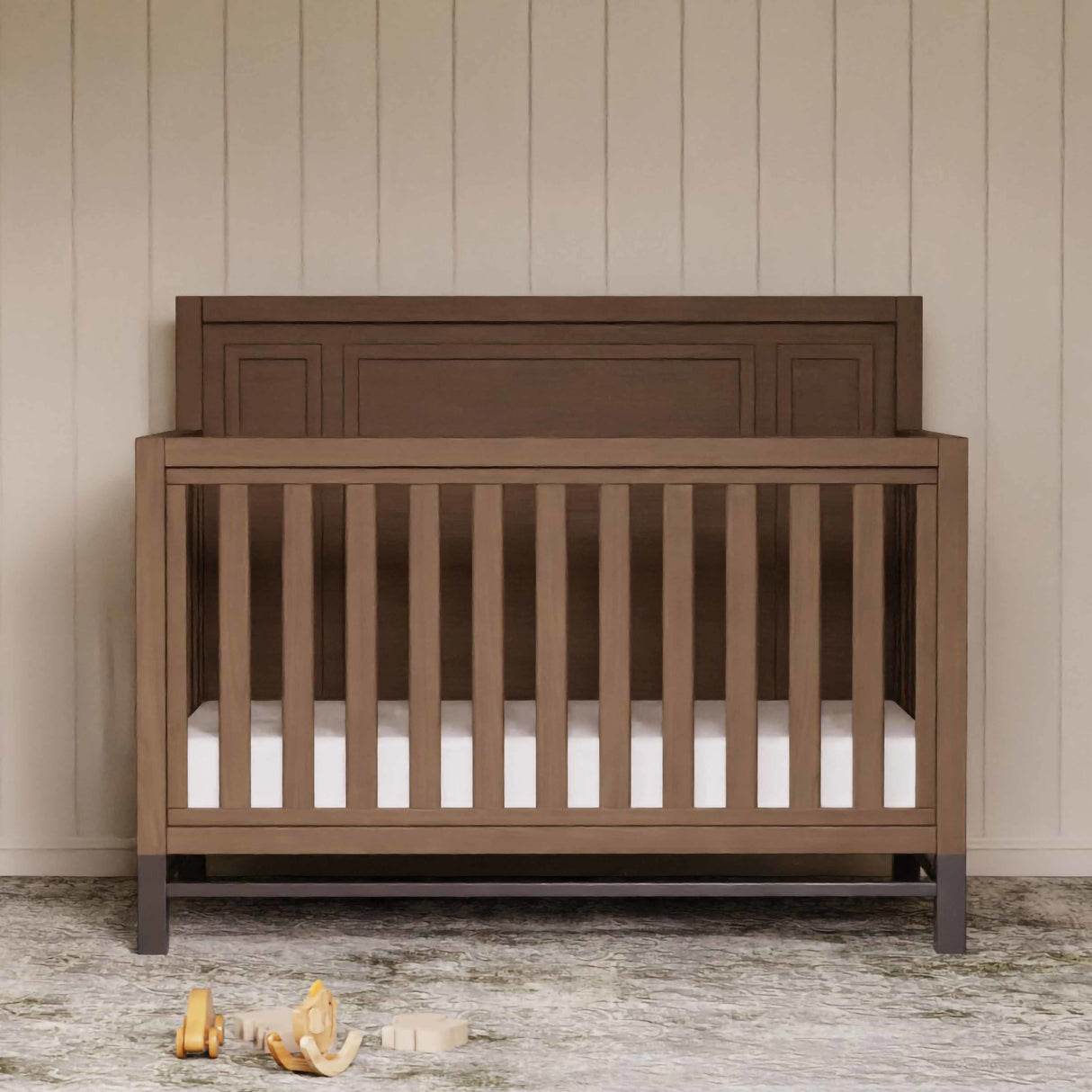 Monogram by Namesake Newbern 4-in-1 Convertible Crib