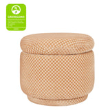 Babyletto Enoki Storage Ottoman in Velvet Checker