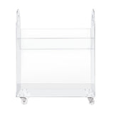 Babyletto Presto Acrylic Bookcase and Cart