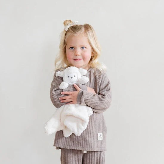 Stuffed Animal Lovey - Lamb by Saranoni