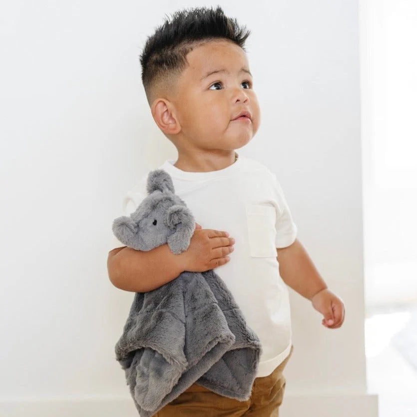 Stuffed Animal Lovey - Elephant by Saranoni