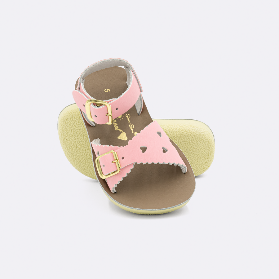 Sun-San Sweetheart- Pink by Salt Water Sandals
