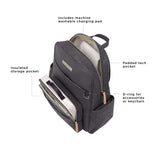 Sync Backpack in Carbon Cable Stitch by Petunia Pickle Bottom