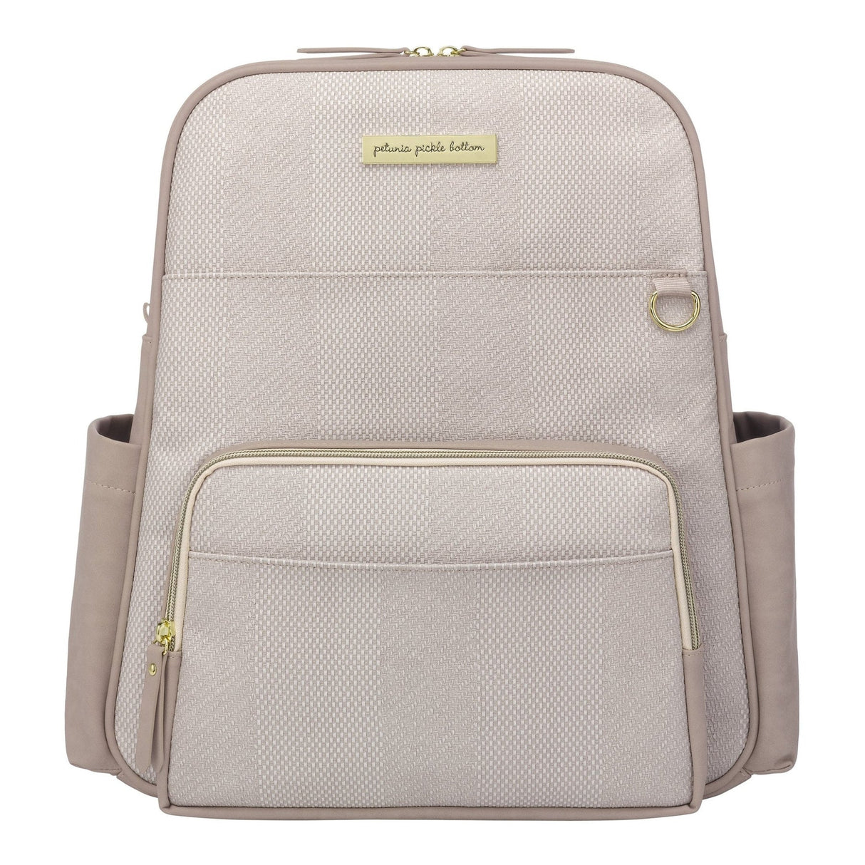 Sync Backpack in Grey Matte Cable Stitch by Petunia Pickle Bottom