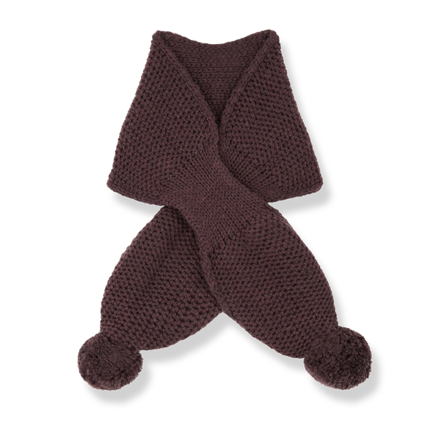 bruna scarf- melanzana by 1+ in the family