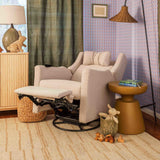 Babyletto Kiwi Deluxe Power Recliner & Swivel Glider with Heat and Massage