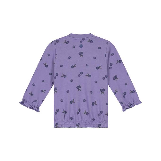 Baby Girls Sweatshirt- Blueberry by Babyface