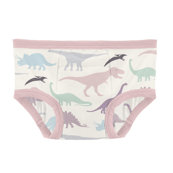 Training Pants- Lavender Dino Museum by Kickee Pants