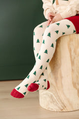 Noble Trees Knit Tights by Little Stocking Co.