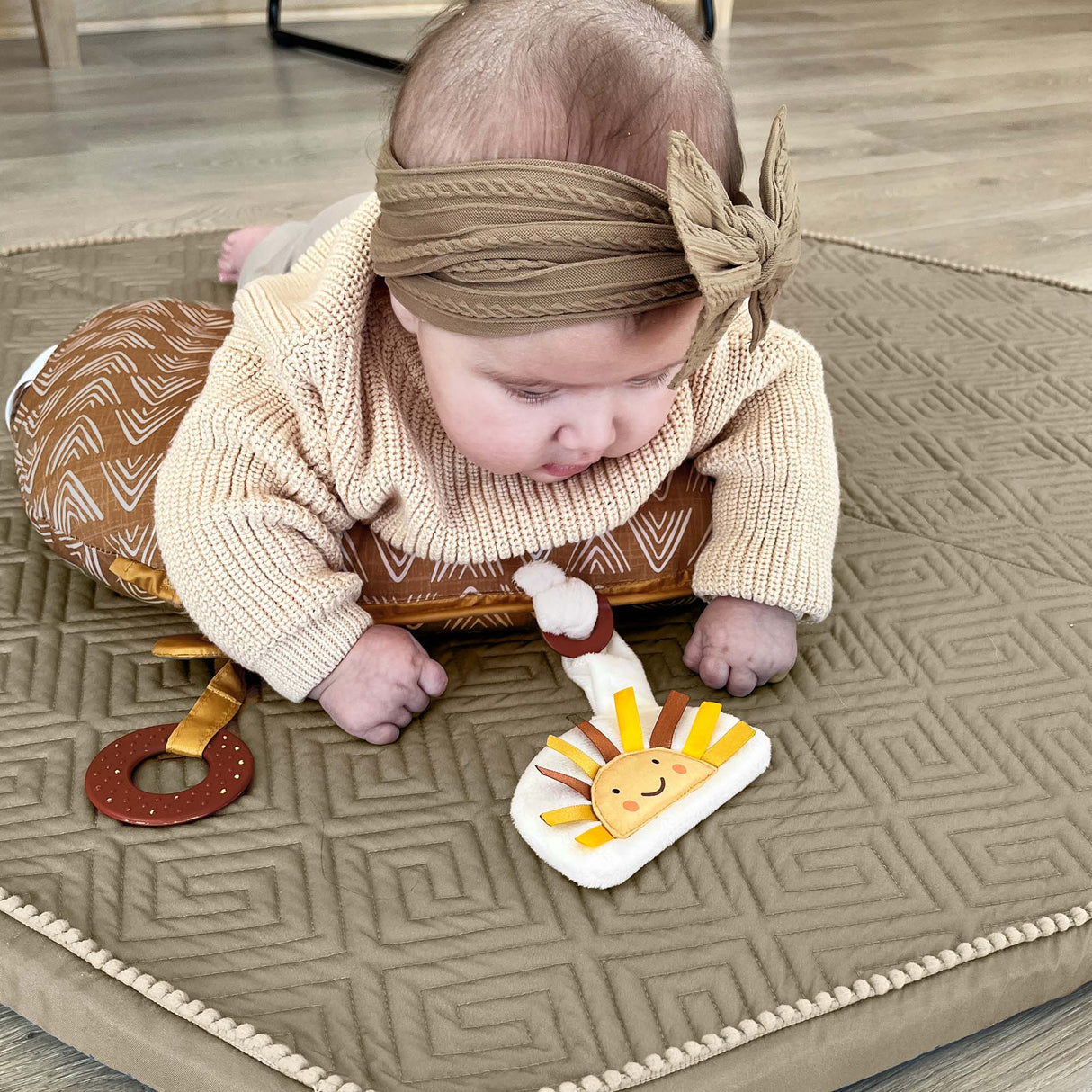 Tummy Time Prop- Golden Sun by Boppy