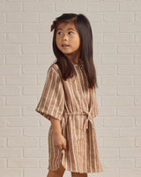 eleni dress || cedar pinstripe by Rylee + Cru