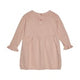 Knit Long Sleeve Dress in Misty Rose by Fixoni