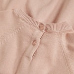 Knit Long Sleeve Dress in Misty Rose by Fixoni