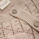 Knit Cardigan - Doeskin by Fixoni