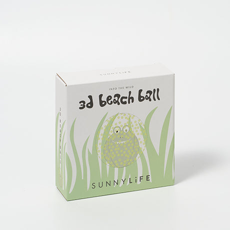 3D Inflatable Beach Ball Cookie the Croc Light Khaki by SUNNYLiFE