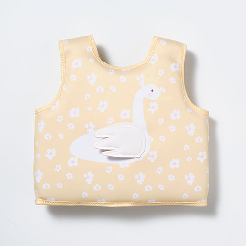 Kids Swim Vest 2-3 Princess Swan Buttercup by SUNNYLiFE