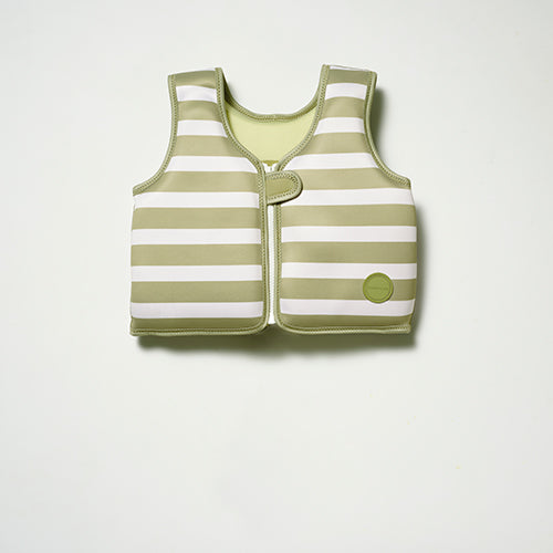 Kids Swim Vest 3-6 Into the Wild Khaki by SUNNLiFE