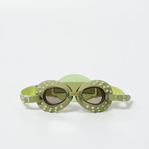 Kids Swim Goggles Cookie the Croc Khaki by SUNNYLiFE