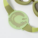 Kids Swim Goggles Cookie the Croc Khaki by SUNNYLiFE