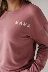 Women's Pullover - Mama in Mauve by babysprouts