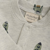 Aop Grey Jumpsuit by Minymo
