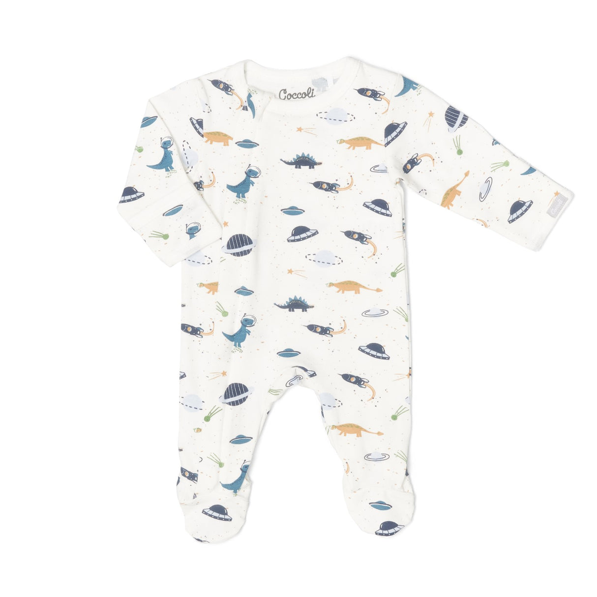 Space Dino Footie by Coccoli