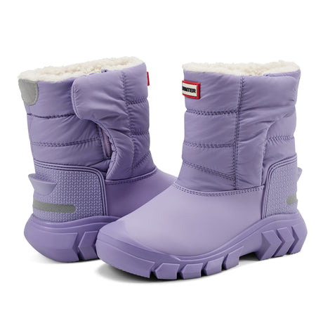 Little Kids Insulated Snow Boots - Medium Purple by Hunter Boots