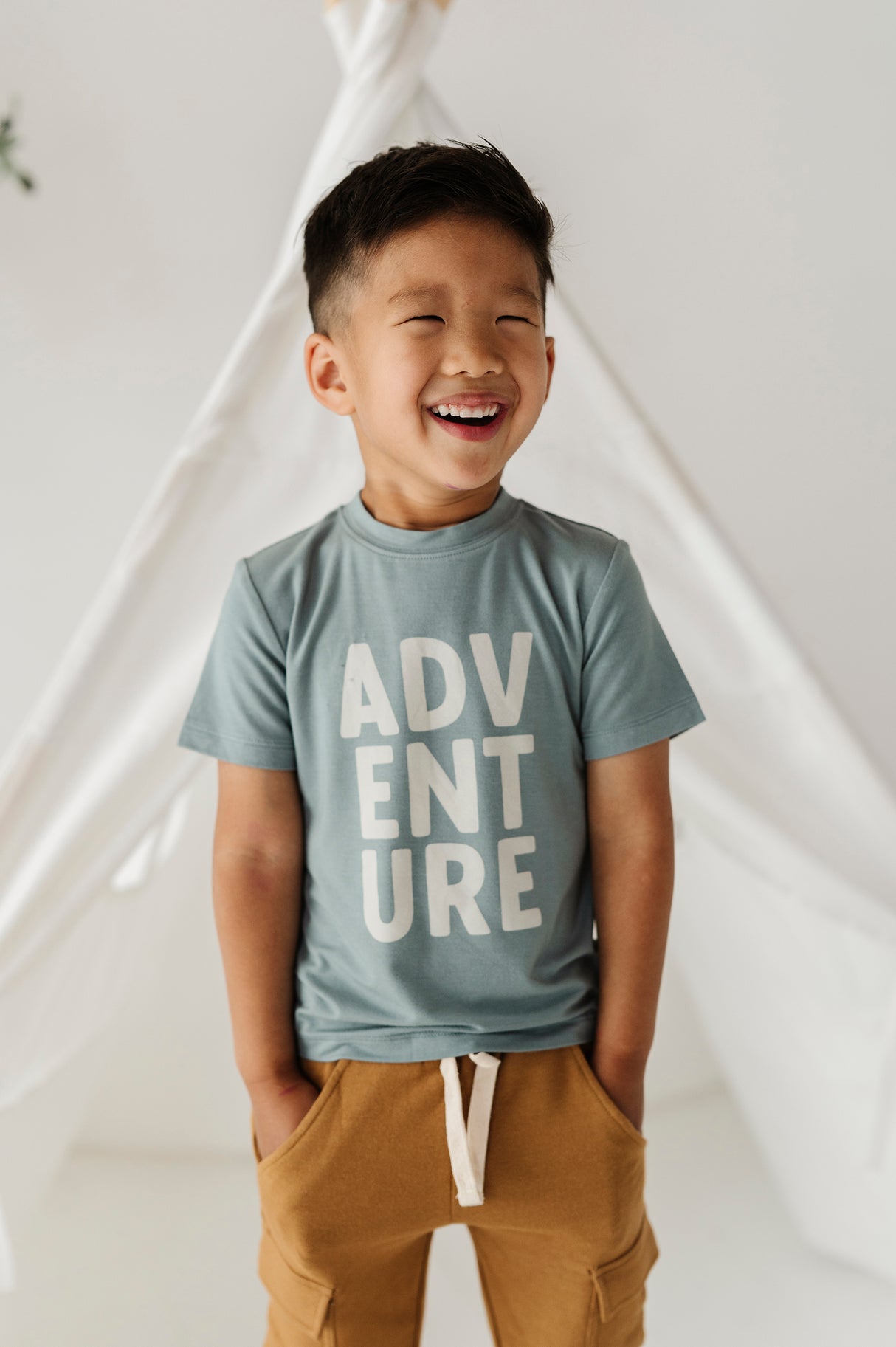 Boy's Short Sleeve Tee - Adventure in Storm by babysprouts