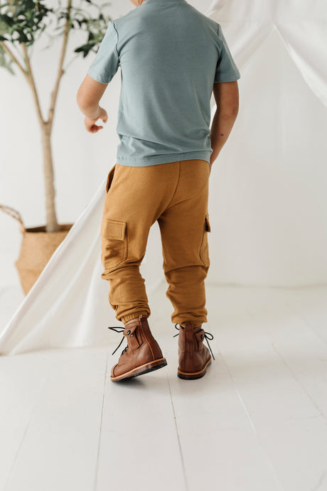 Cargo Pant - Toffee by babysprouts
