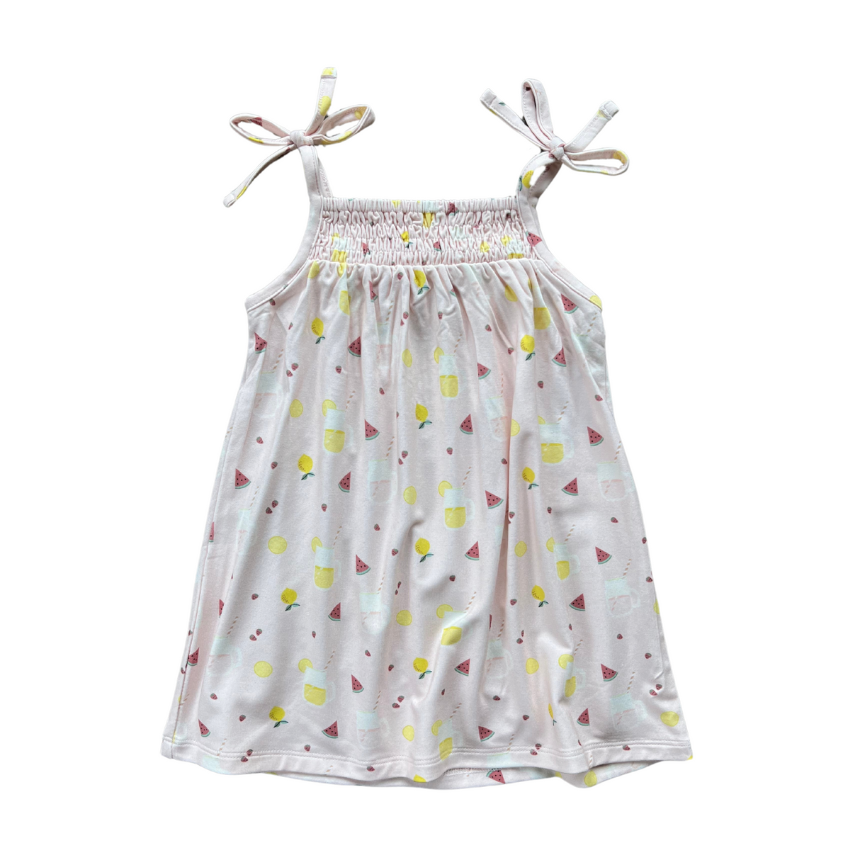 Smocked Summer Dress- Lemonade by Babysprouts