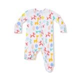 Balloon Animals Blue - 2 Way Zipper Footie by Angel Dear