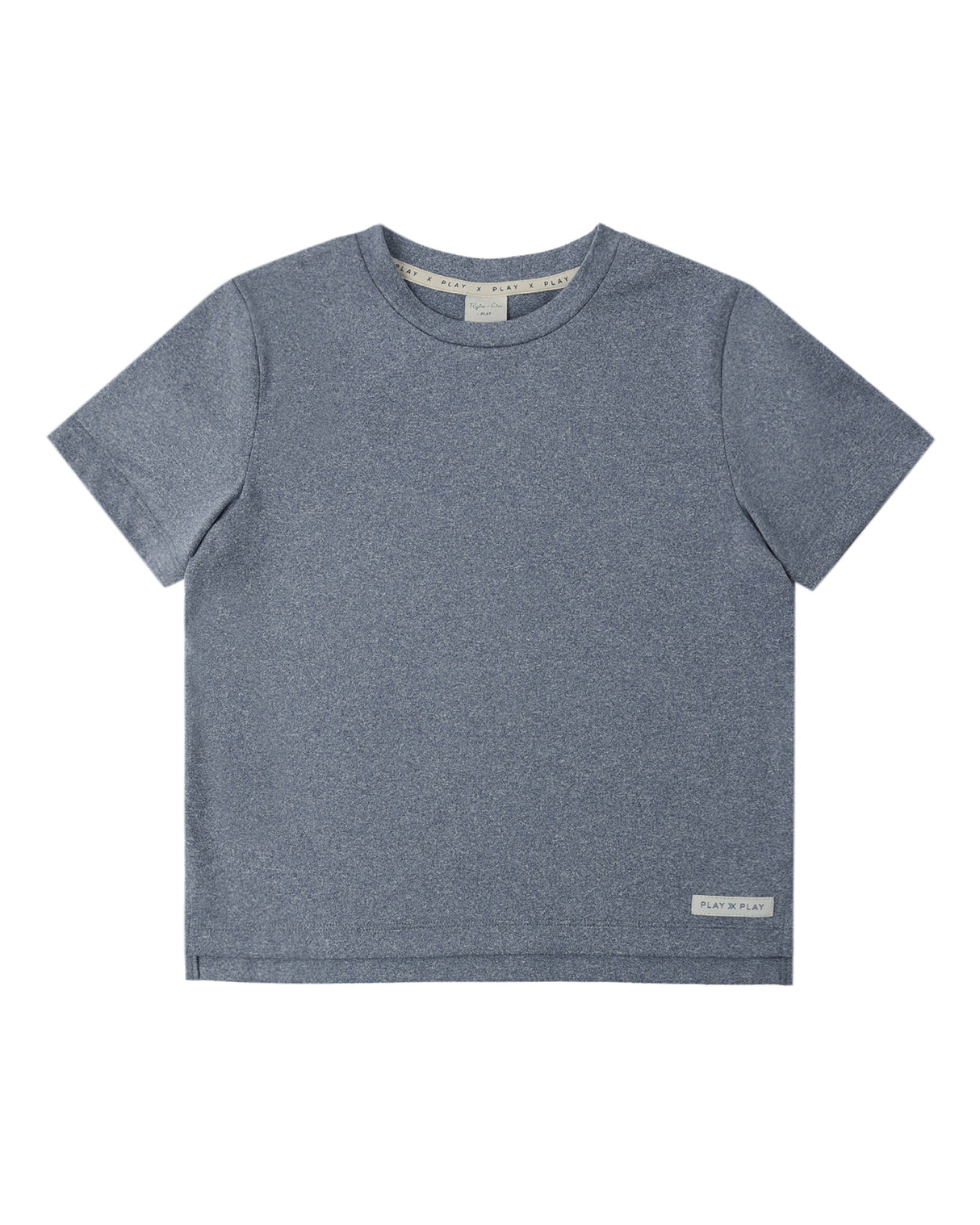 Cove Essential Tee | Heathered Marine by Rylee + Cru