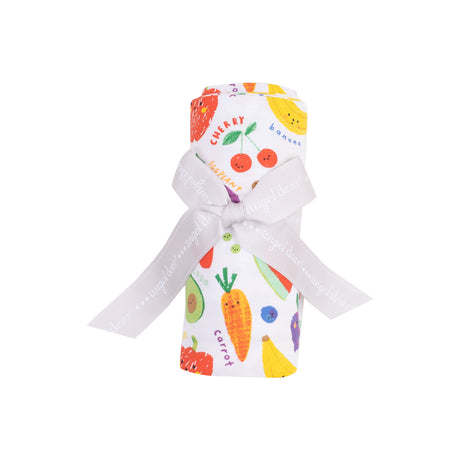 Eat The Rainbow Swaddle Blanket by Angel Dear