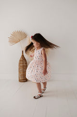 Henley Tank Dress- Summer Polka Dots by Babysprouts