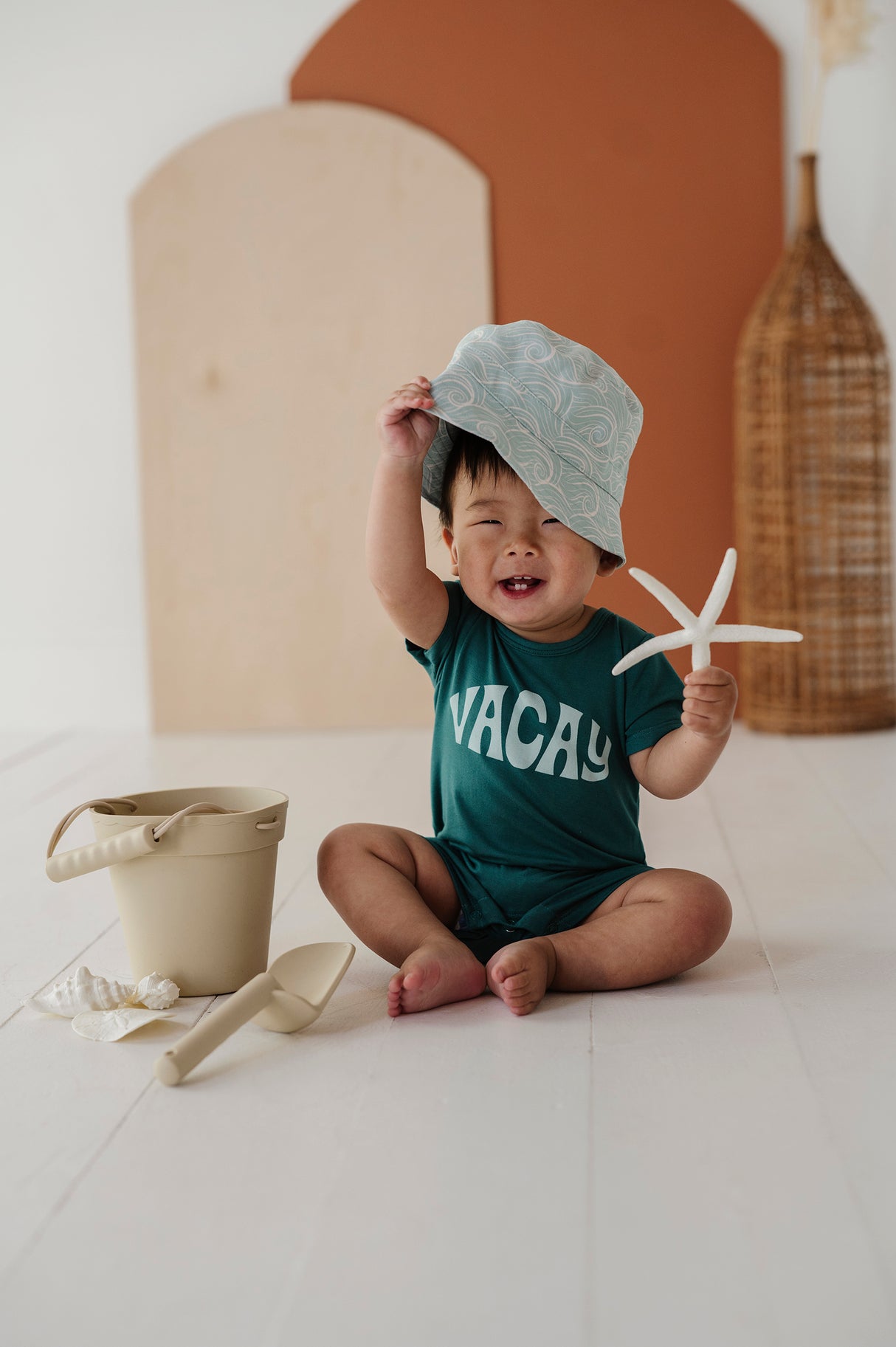 Tee Romper- Vacay by Babysprouts