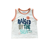Boy's Tank Top- Raised by the Sea by Babysprouts