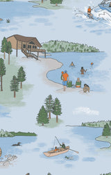 Lake Life - L/s Loungewear Set by Angel Dear