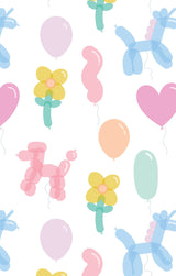 Balloon Animals Pink - 2 Way Zipper Romper by Angel Dear